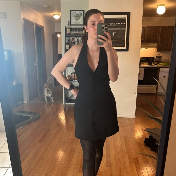 The Áttico Isabel halter dress - Picture 4 of 7